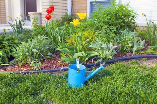 Seasonal planting design for outdoor spaces in Poplar