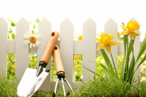 Poplar landscapers designing a balanced urban garden